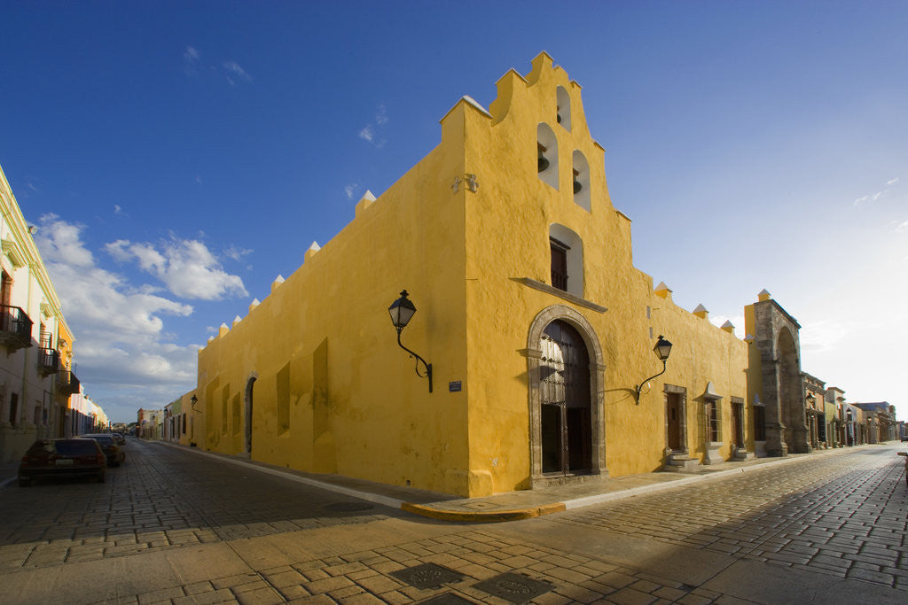 Detail of A Street Corner in Campeche by Anonymous