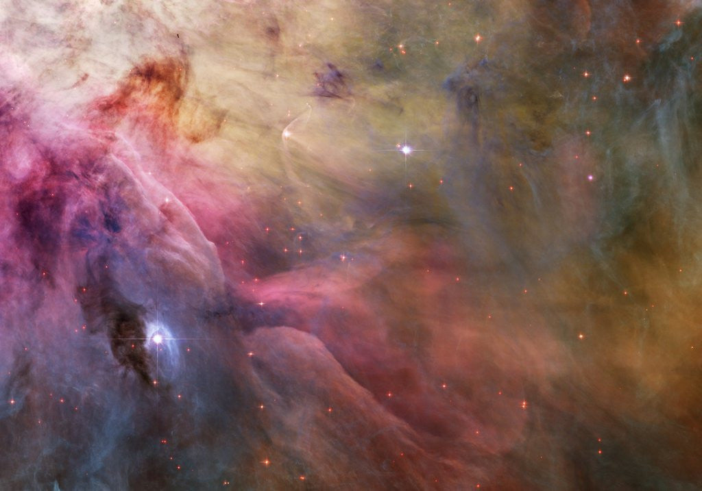 Detail of Gas and Dust in Orion Nebula by Anonymous