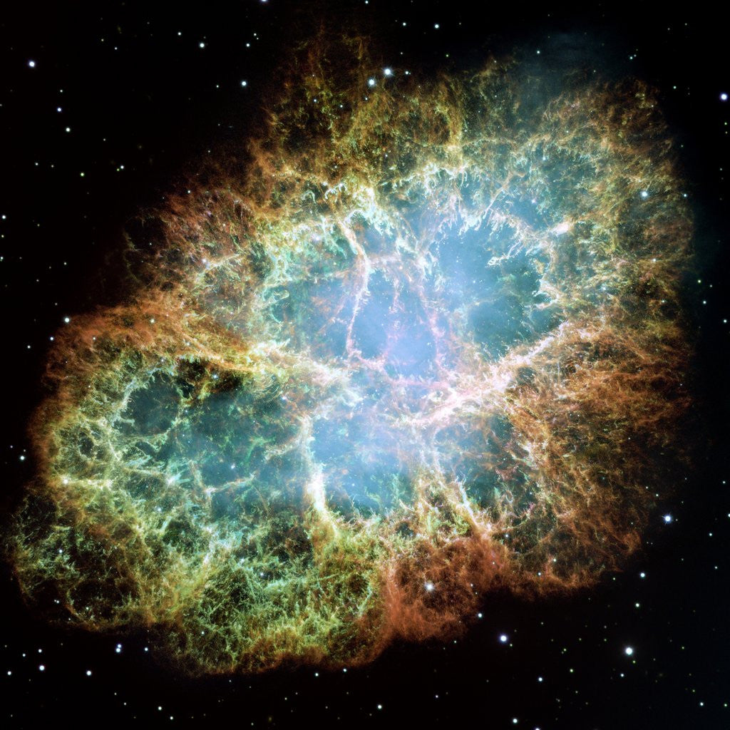 Detail of Crab Nebula by Corbis