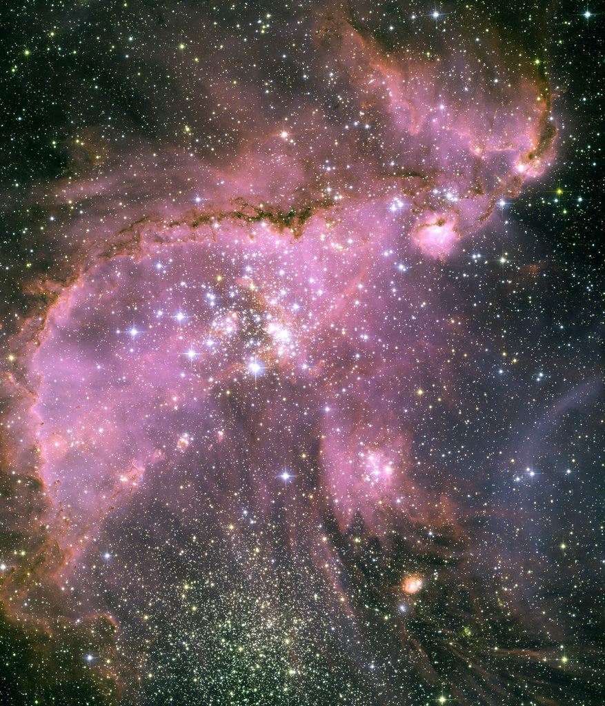 Detail of NGC 346 Star Cluster by Anonymous