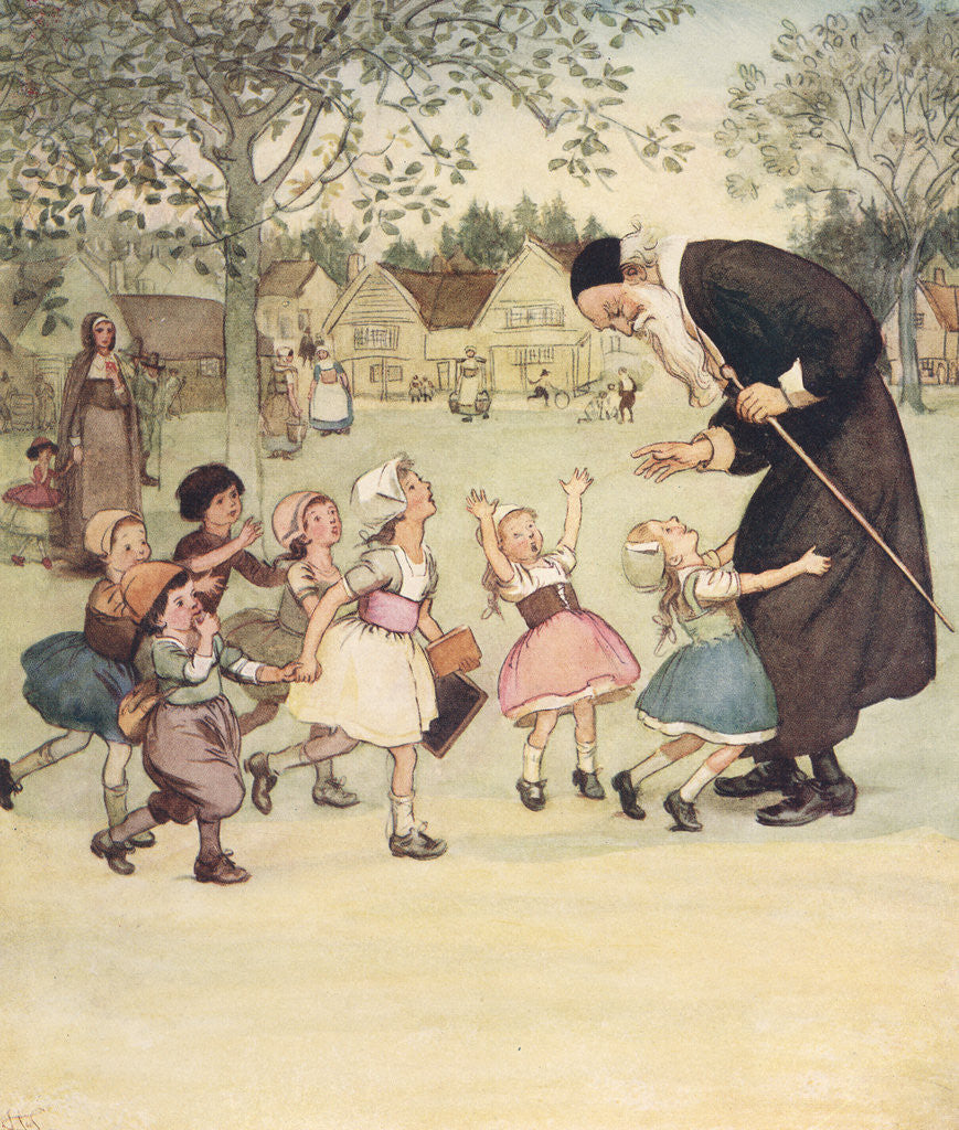 Detail of Usually a Vast Favorite with Children by Hugh Thomson