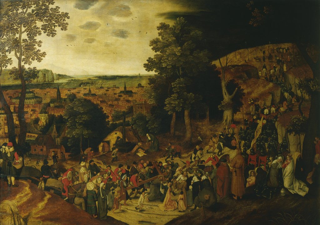 Detail of Christ on the Way to Calvary by Pieter Brueghel the Younger