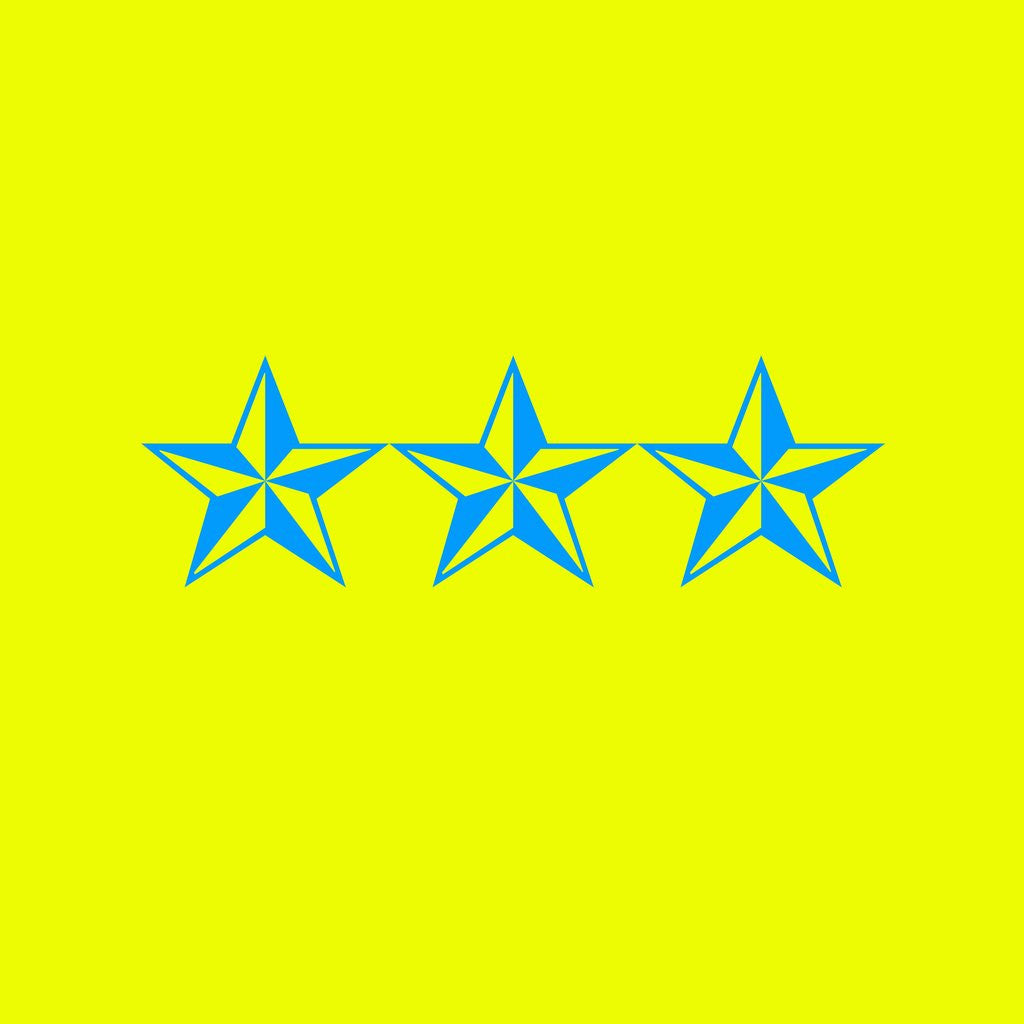 Detail of Blue Stars by Anonymous
