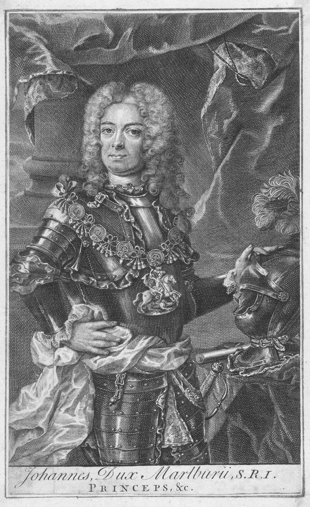 Detail of Portrait of John Churchill, Duke of Marlborough by Anonymous