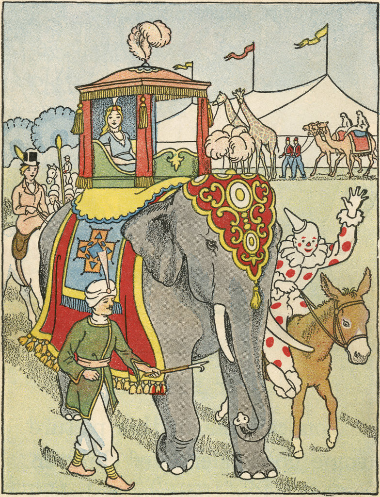 Detail of Our Circus Friends by Rhoda Chase