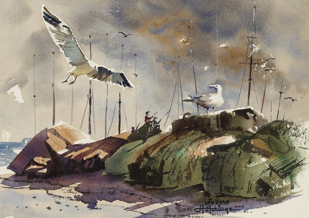 Detail of The Searchers by LaVere Hutchings