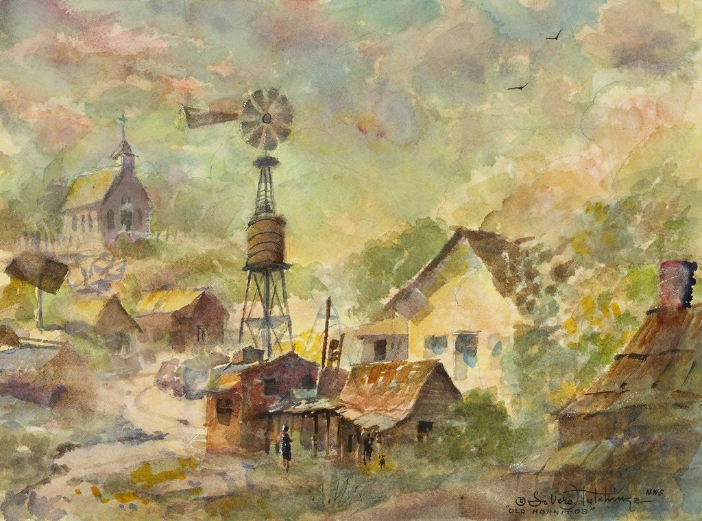 Detail of Old Hornitos by LaVere Hutchings