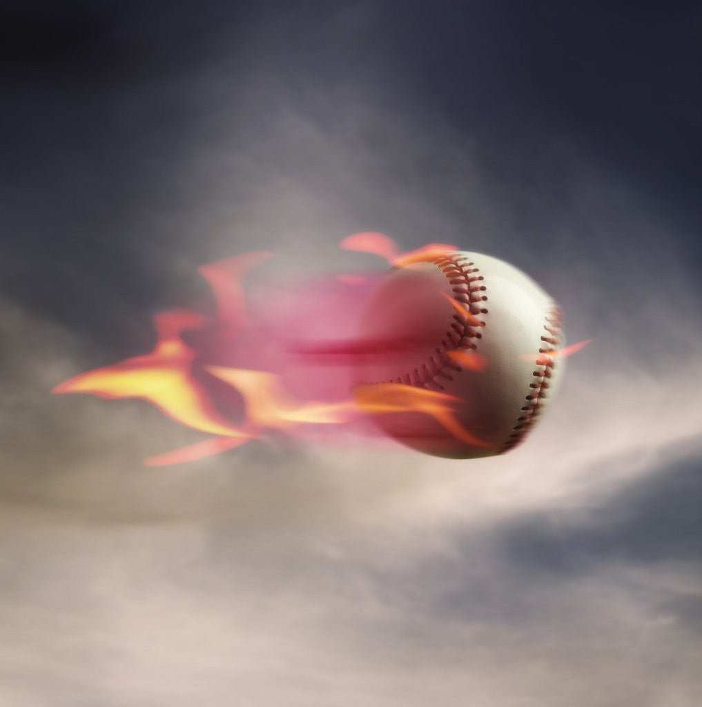 Detail of Fast Baseball by Anonymous