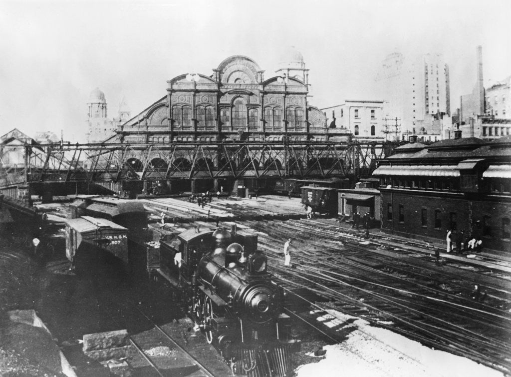 Detail of Grand Central Station by Anonymous