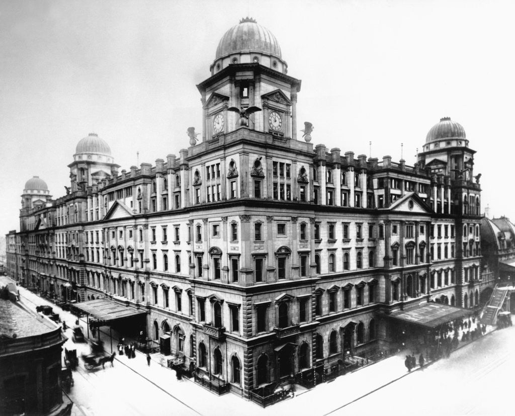 Detail of Grand Central Station, ca. 1900 by Anonymous