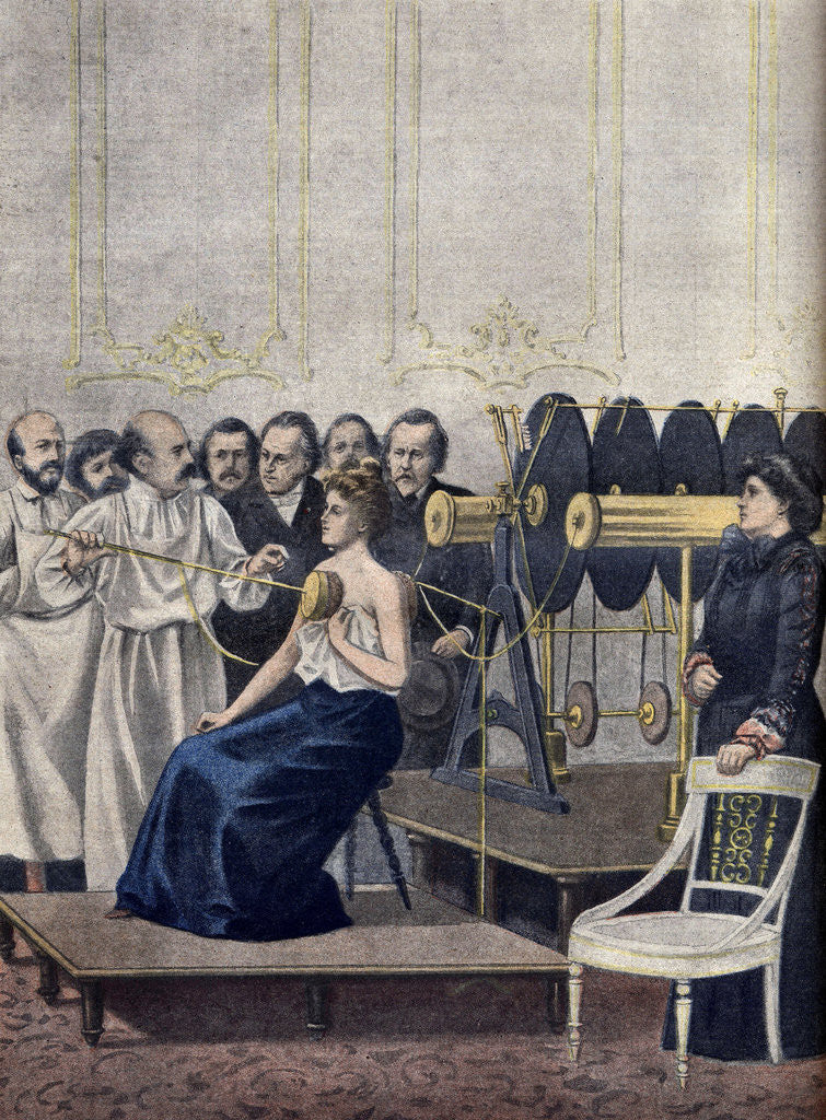 Detail of Illustration of Treatment for Tuberculosis by Anonymous