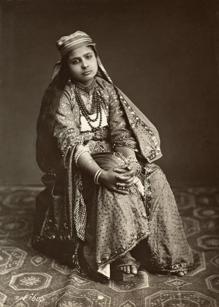 Detail of Woman of the Middle East by Anonymous