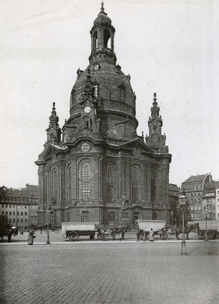 Detail of Church of Our Lady, Dresden by Anonymous