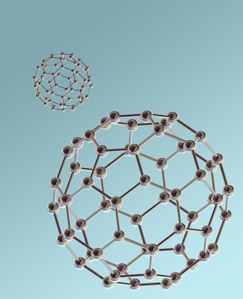 Detail of Two Fullerenes or 