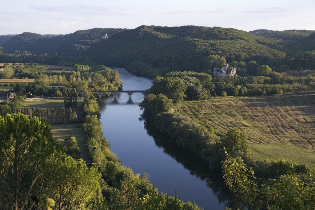 Detail of Dordogne River in France by Corbis