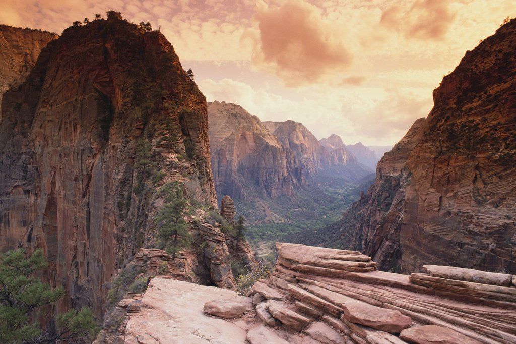 Detail of Angel's Landing by Anonymous