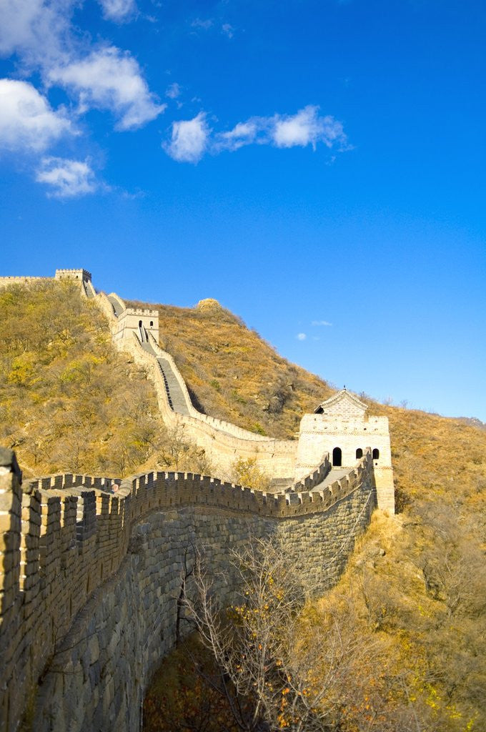 Detail of Mutianyu Section of the Great Wall of China by Anonymous