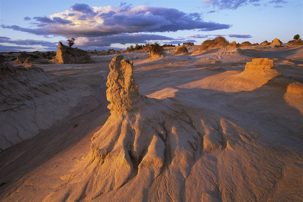 Detail of Rock Formations in Mungo National Park by Anonymous