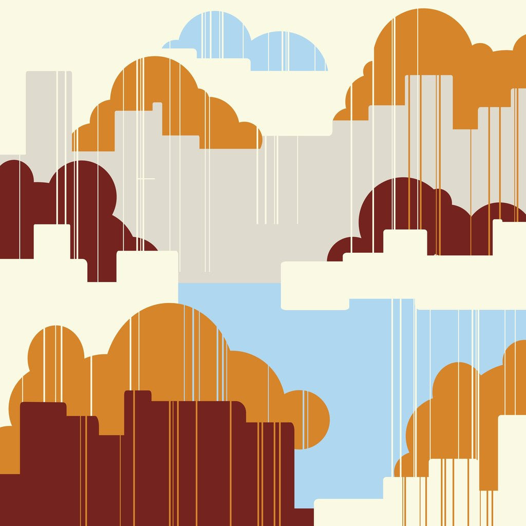 Detail of Cloud Pattern by Tristan Eaton