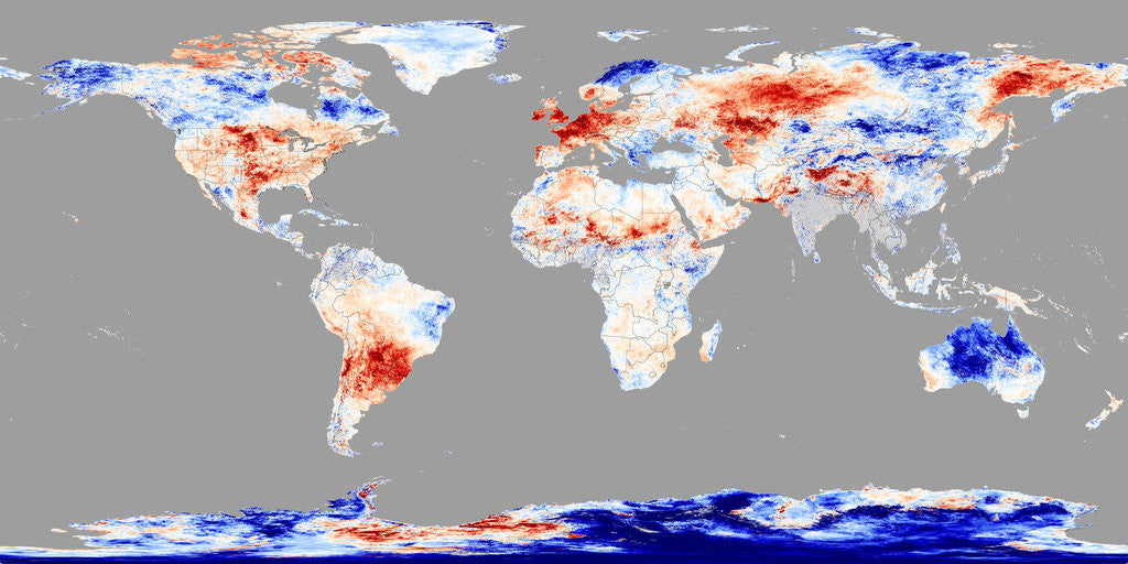 Detail of Land Surface Temperature Comparison by Anonymous