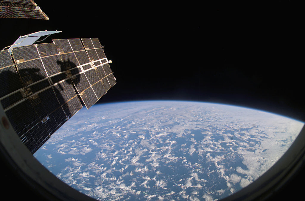 Detail of View of the Earth from the International Space Station by Anonymous