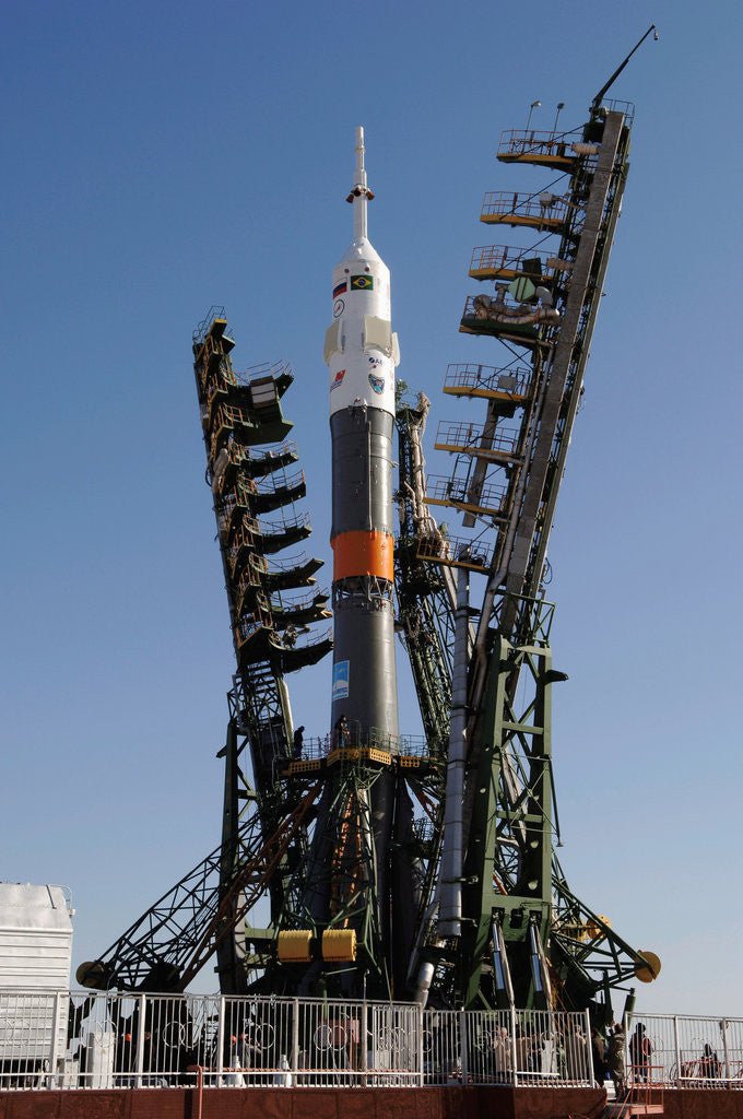Detail of Soyuz on Launch Pad by Anonymous