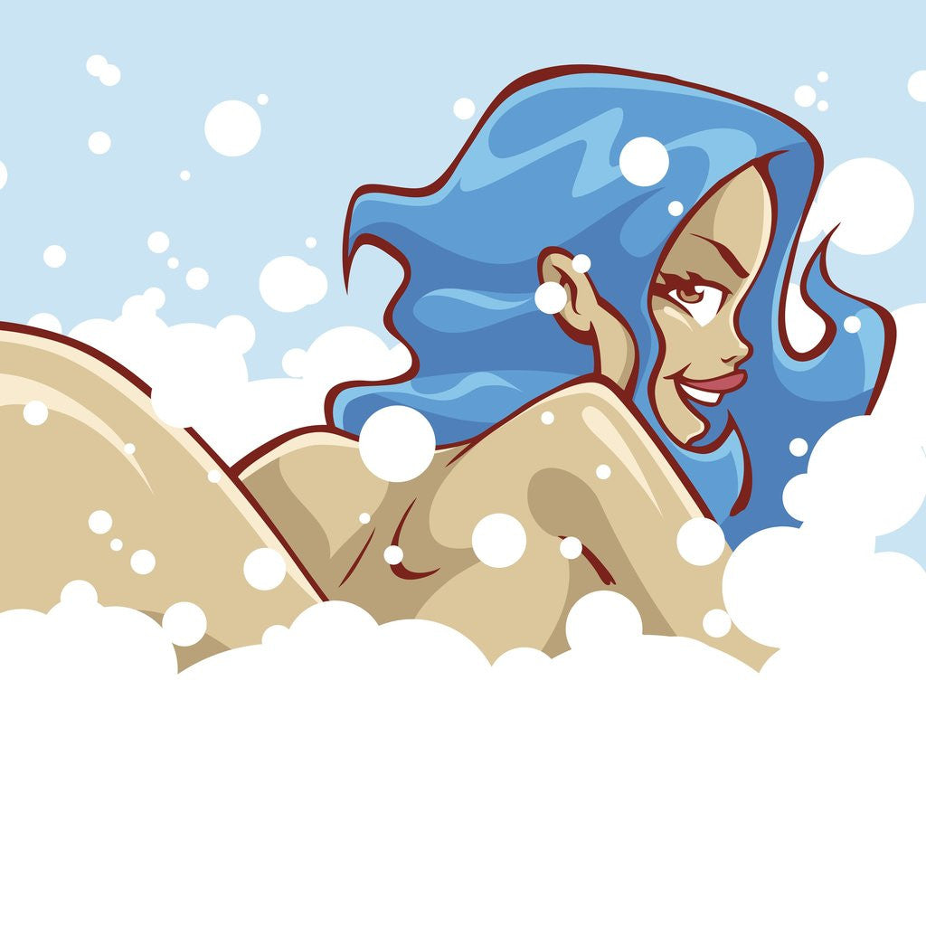 Detail of Bubble Bath by Tristan Eaton