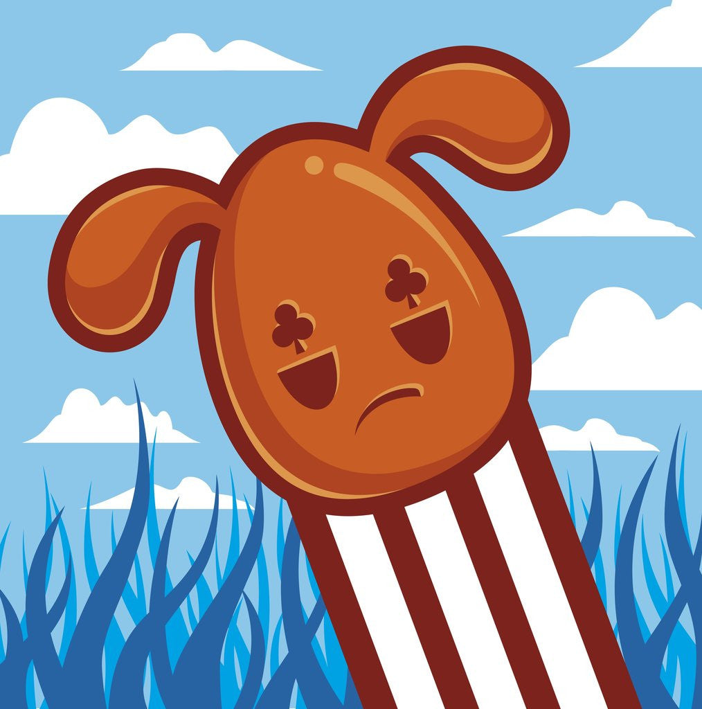 Detail of PUPPY SPUD by Tristan Eaton