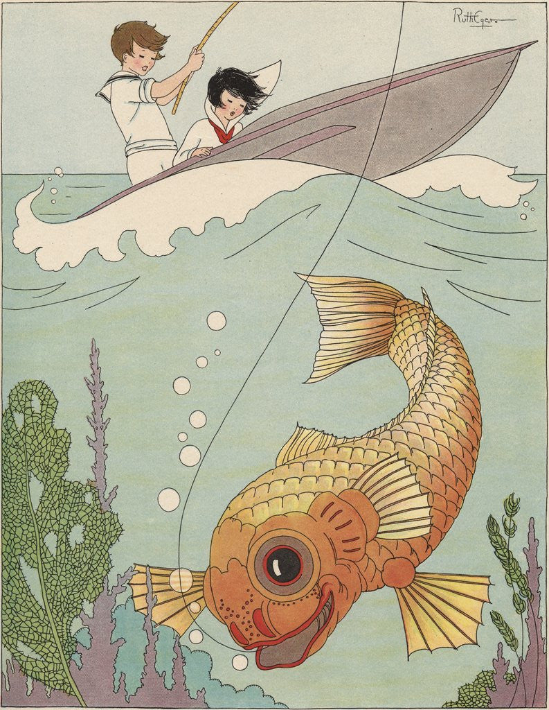 Detail of Riding in a Hydroplane by Ruth Eger