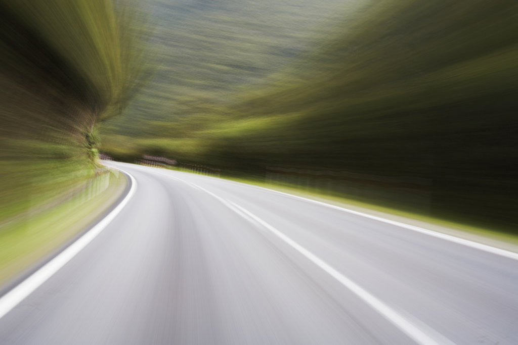 Detail of Driving on Highway by Anonymous
