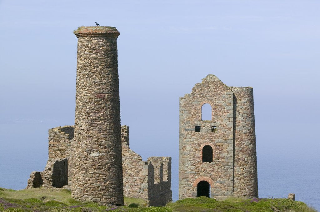 Detail of Ruins of Wheal Coates Tin Mine by Anonymous