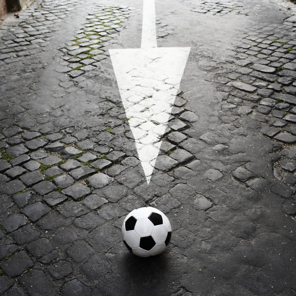 Detail of This Way to Soccer by Anonymous