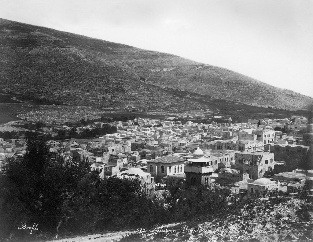 Detail of Overview of Palestine by Anonymous