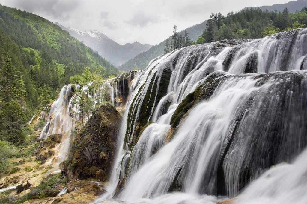 Detail of Waterfalls by Anonymous