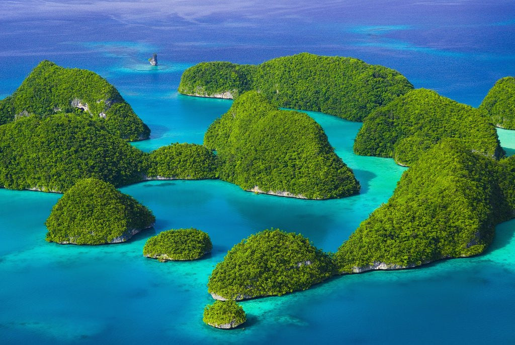 Detail of Rock Islands by Anonymous