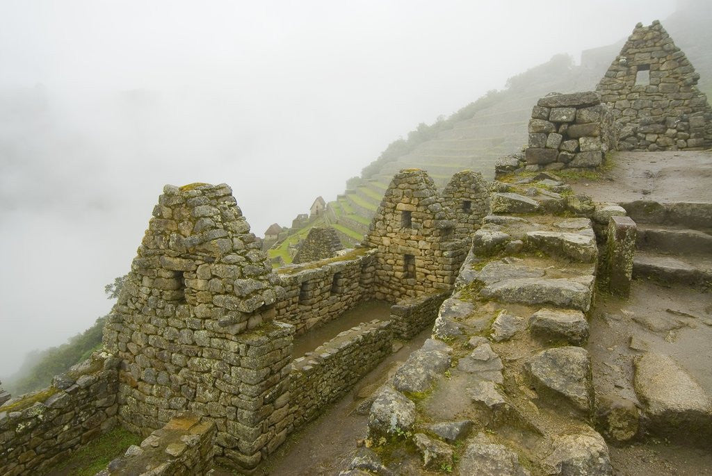 Detail of Machu Picchu by Anonymous