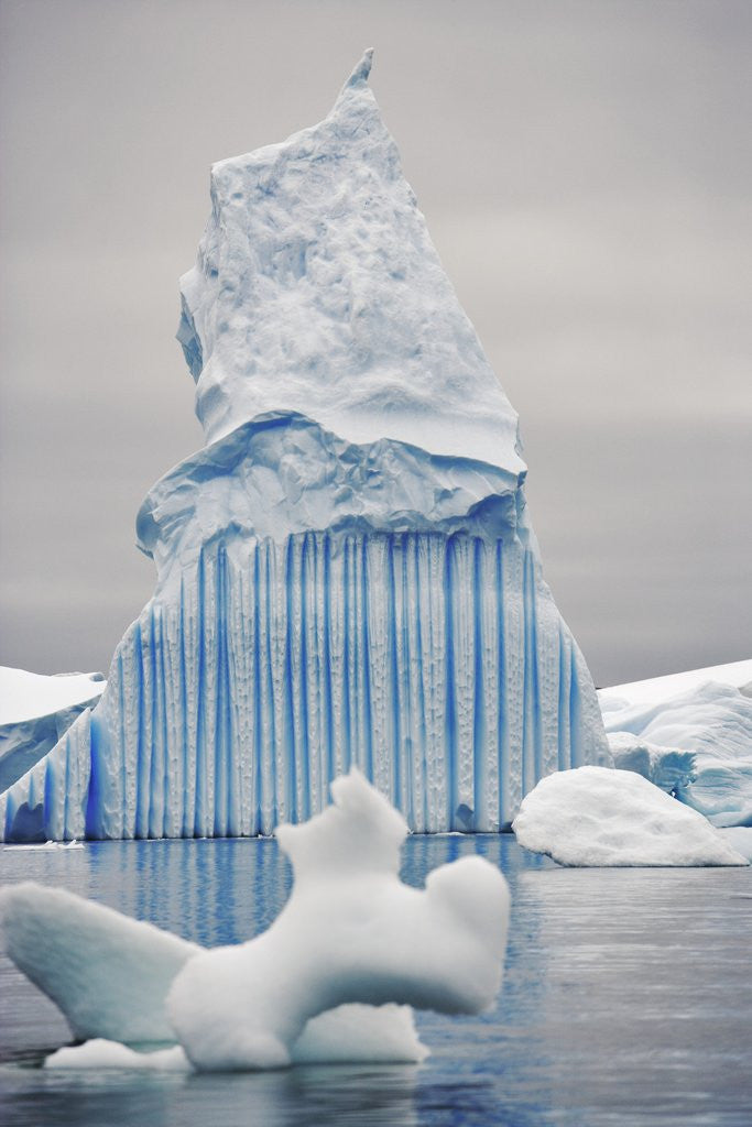Detail of Unusual Iceberg by Anonymous