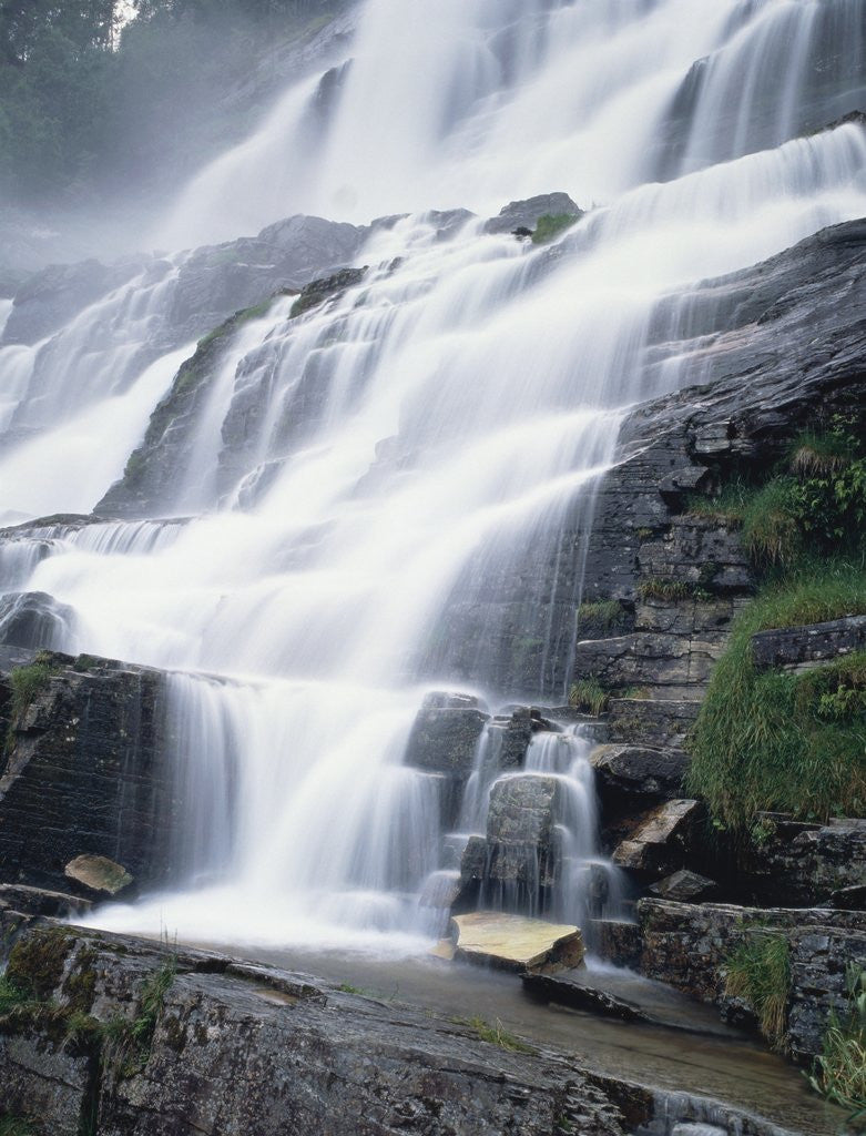 Detail of Waterfall by Anonymous