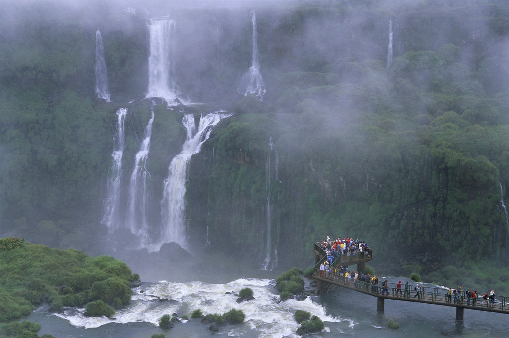 Detail of Iguazu Falls by Corbis