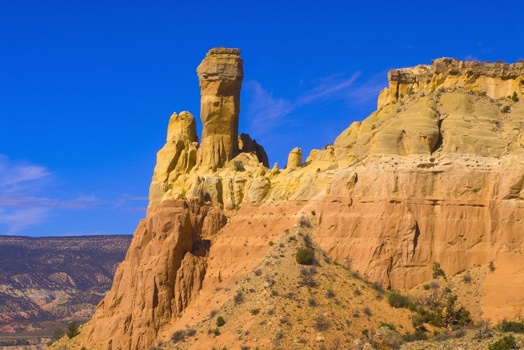 Detail of Chimney Rock at Ghost Ranch by Anonymous