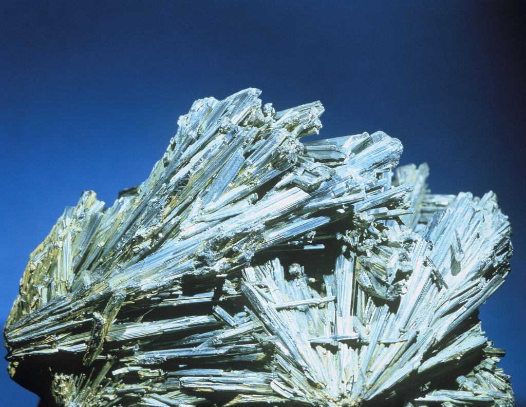 Detail of Antimonite with Lead Ochre by Anonymous