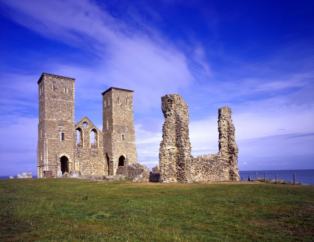 Detail of Ruins of Reculver Church by Anonymous