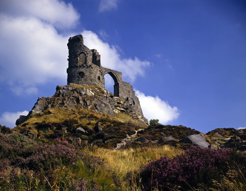 Detail of Mow Cop Folly by Anonymous