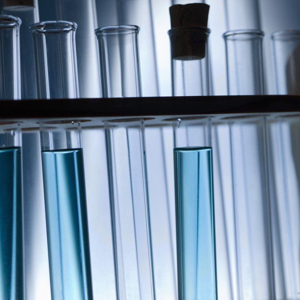Detail of Test Tubes by Anonymous