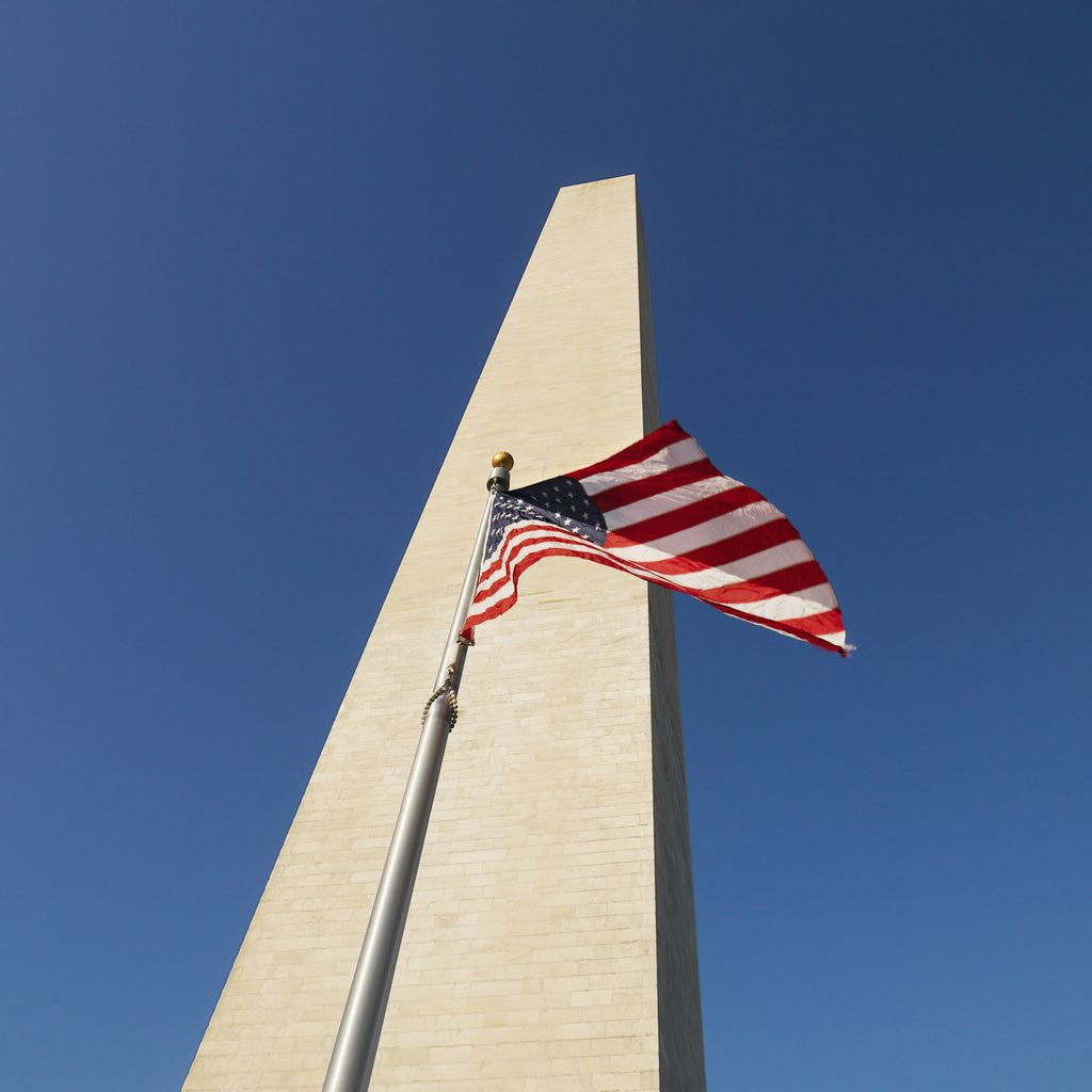 Detail of Washington Monument by Corbis