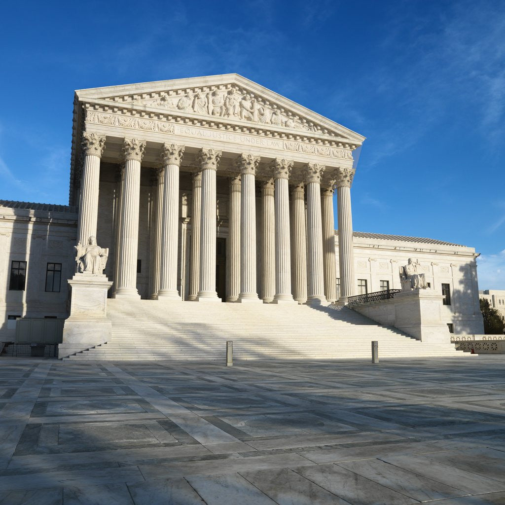 Detail of Supreme Court Building by Anonymous