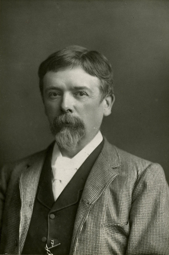 Detail of Portrait of George du Maurier by Anonymous