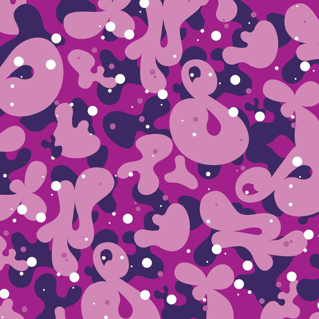 Detail of Pink Camo by Tristan Eaton