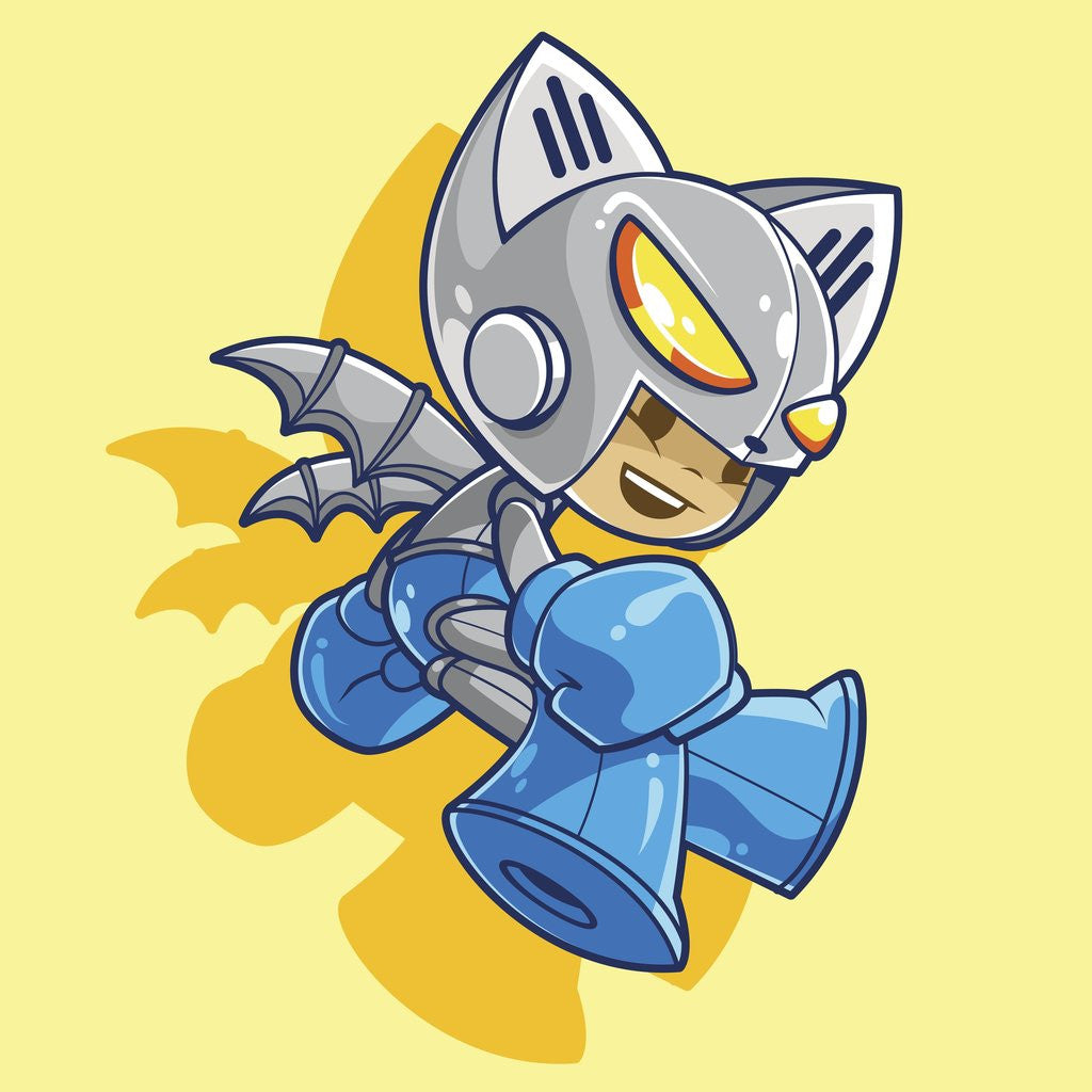 Detail of Mega Robo Bat by Tristan Eaton