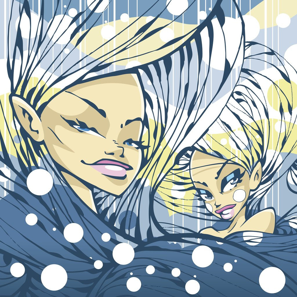 Detail of Sprites by Tristan Eaton